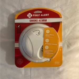 First Alert White Smoke Alarm